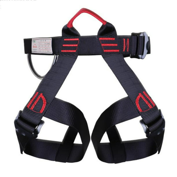 Outdoor Rock Climbing Safety Belt Waist Band Attached with D-Rings 